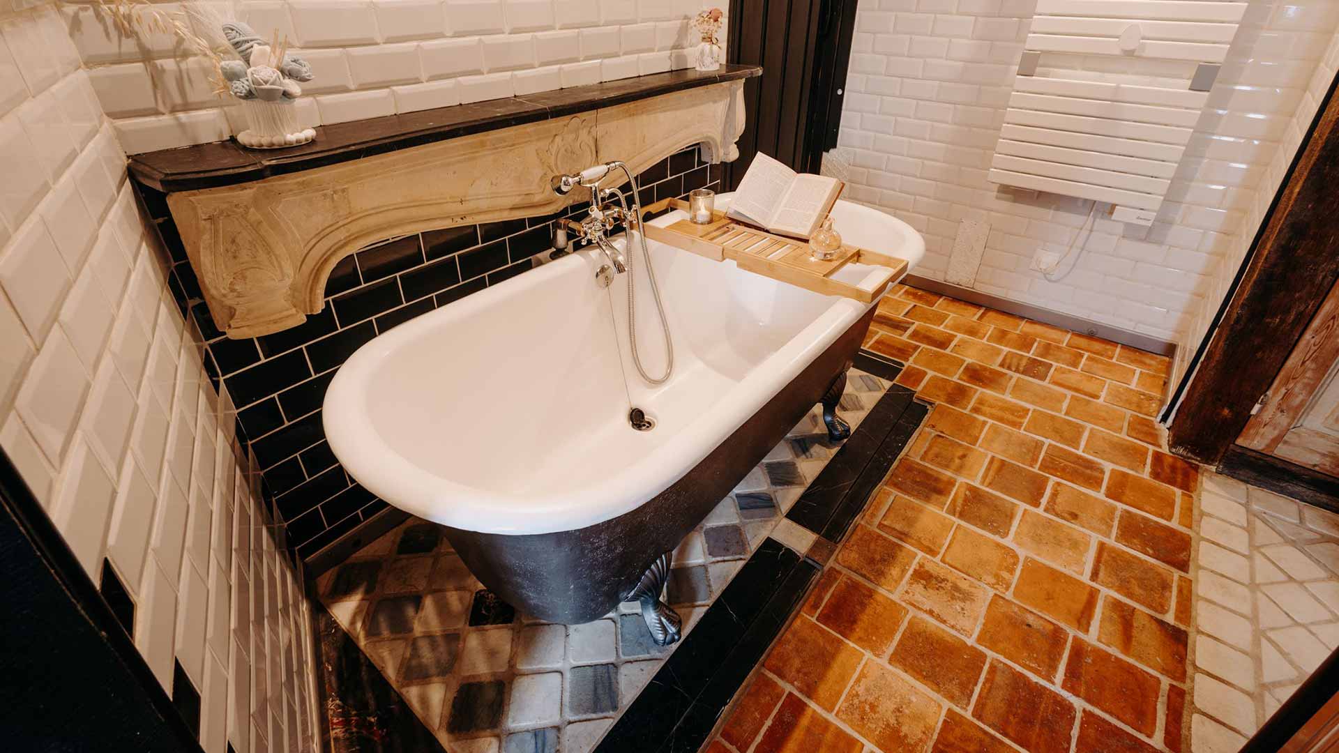 baignoire gite mayenne
